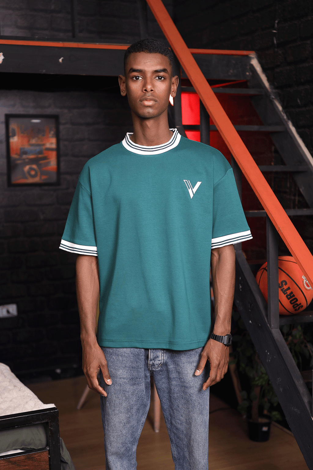 Rival - Green - T-Shirt