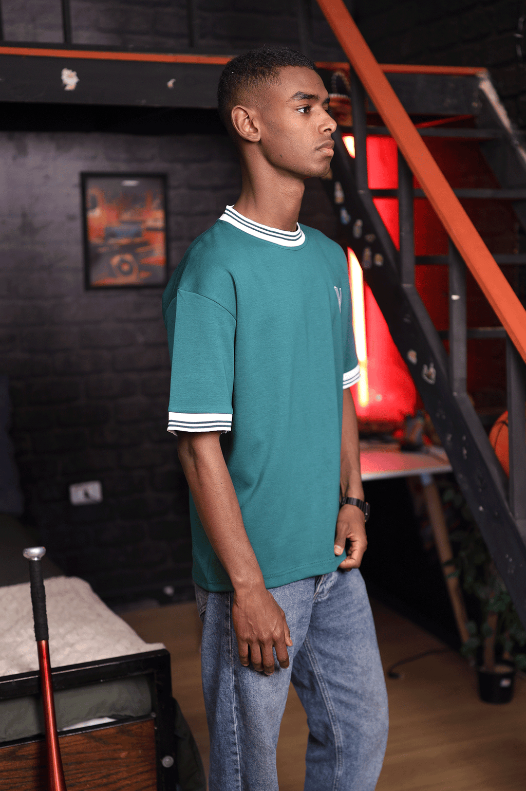 Rival - Green - T-Shirt