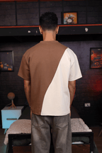 Apart - Off white / Brown - T-Shirt