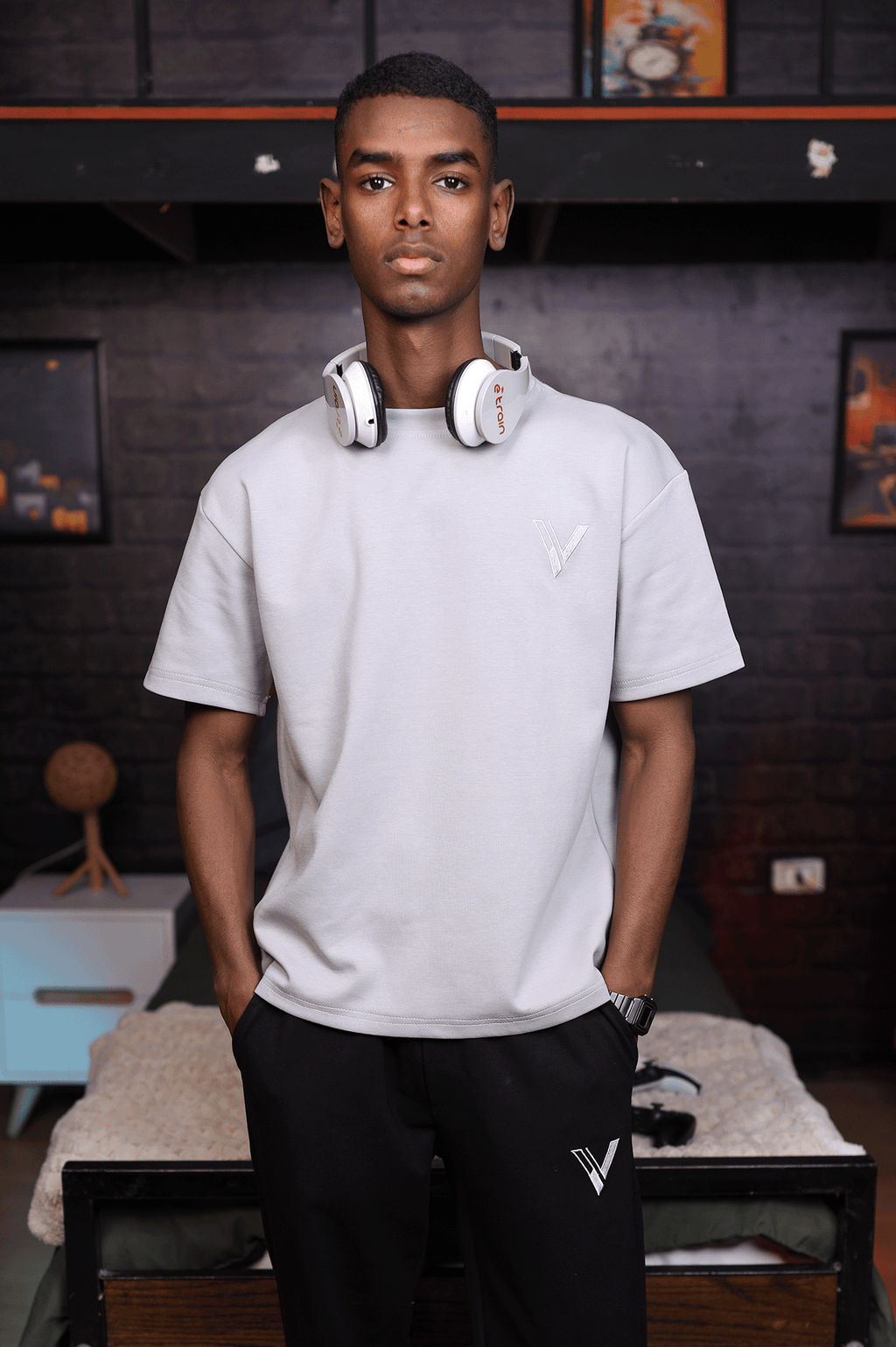 Recall - Ash Grey - T-Shirt