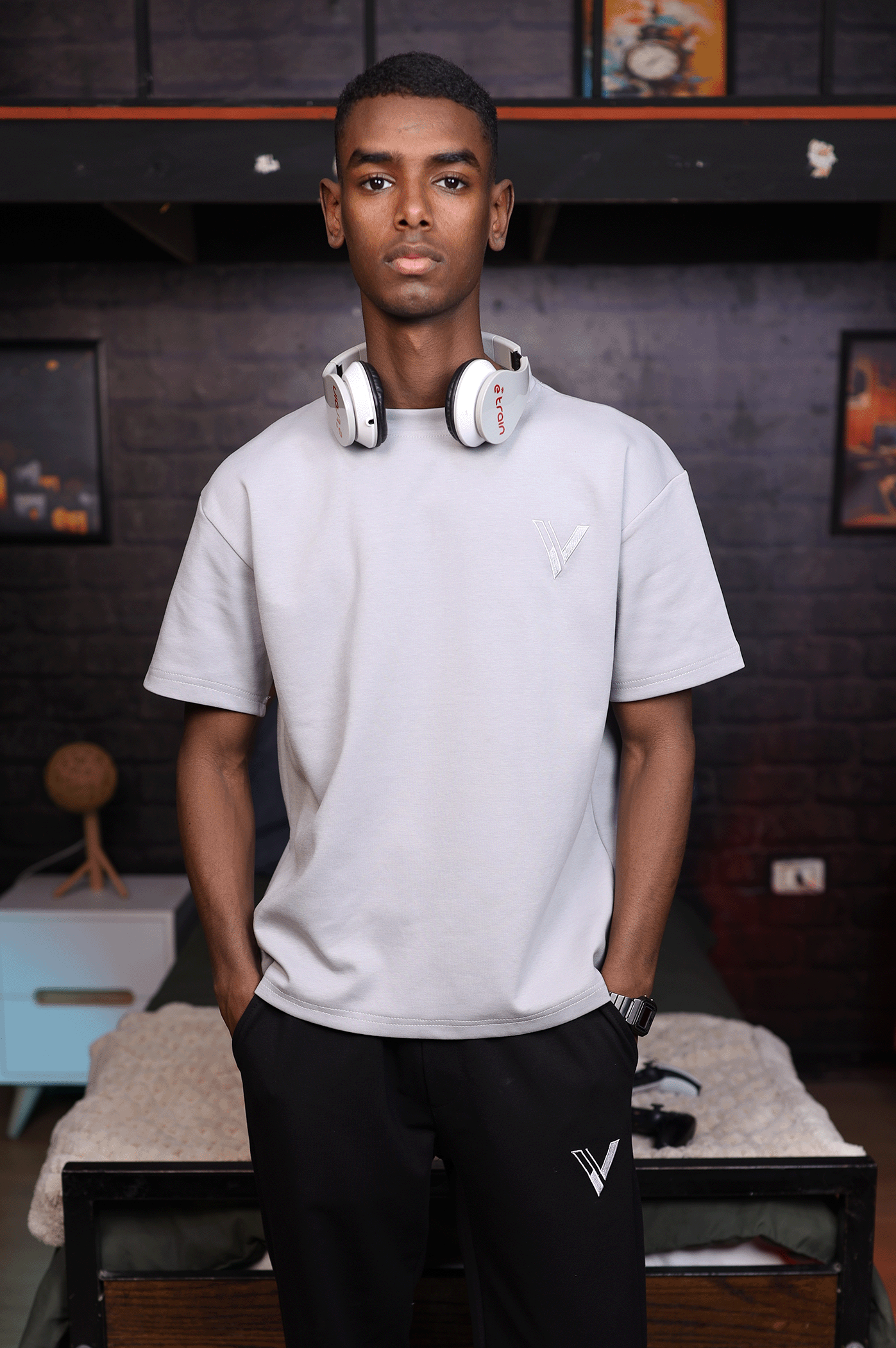 Recall - Ash Grey - T-Shirt
