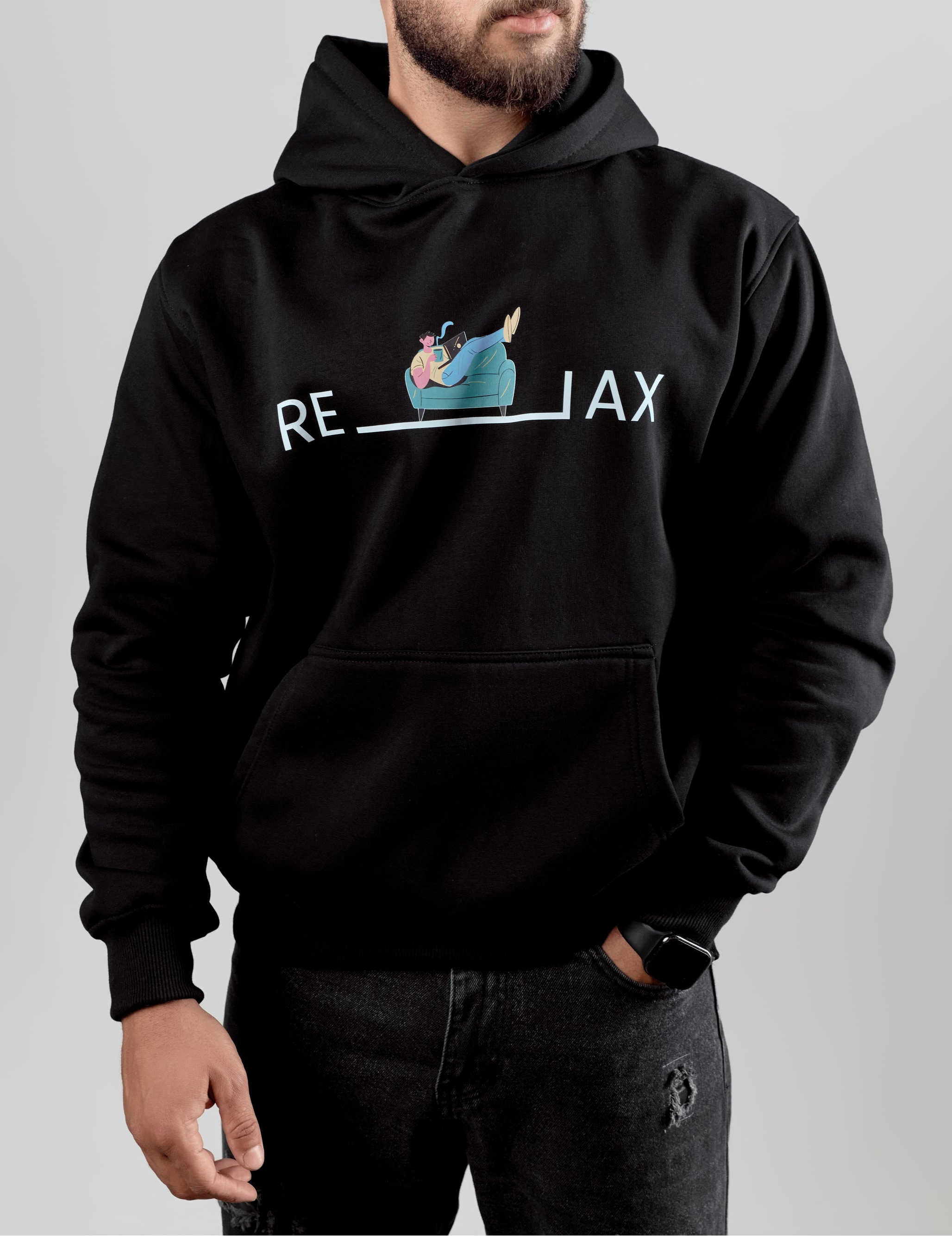 Relax - Black - Regular Fit
